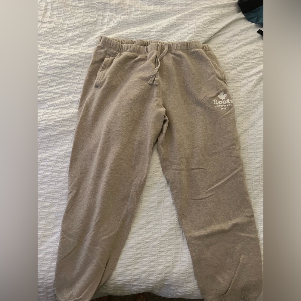 Roots XXL Oatmeal Sweatpants